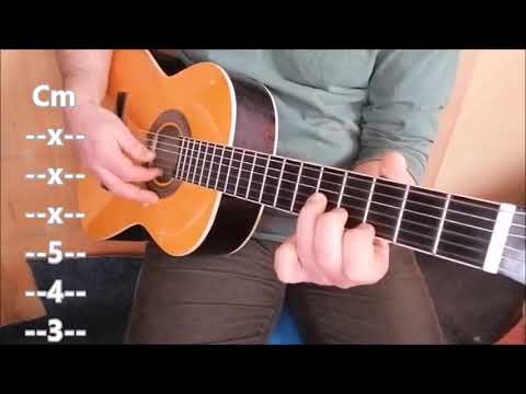 "Whāia!" Guitar 3, 3-string chords, strums. Key F. From "Waiata the Taniwha"