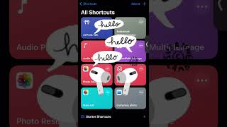 Quickly Play/Pause Audio with Transparency/Noise Cancellation with this Apple Shortcut on iPhone!