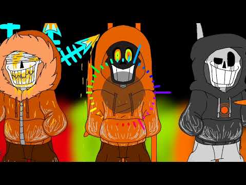 Undertale AU - DustSwap!Murder Time Trio - Dust of torturous pain(By Sauck)(Link in description)