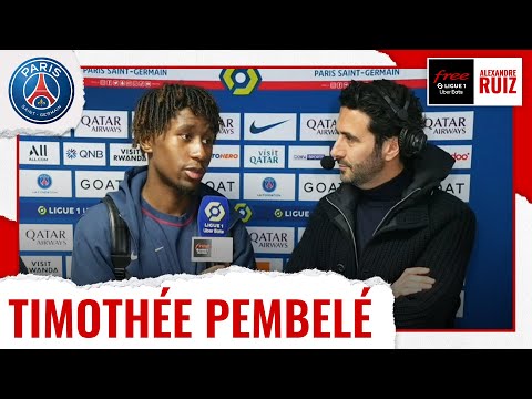PSG/LOSC - T. Pembelé : "On s'est fait peur" - BORD-TERRAIN