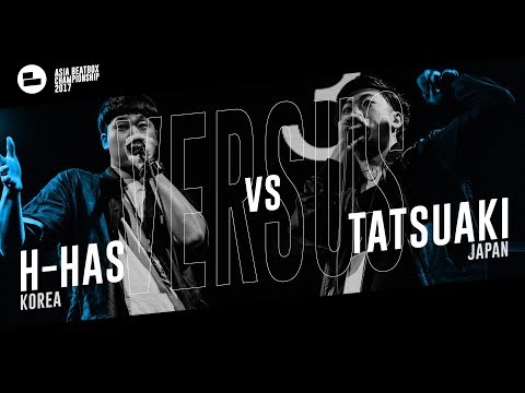 H-has (KR) vs Tatsuaki (JPN)｜Asia Beatbox Championship 2017 Top 4 Solo Beatbox Battle