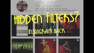 Instagram Hack for hidden filters