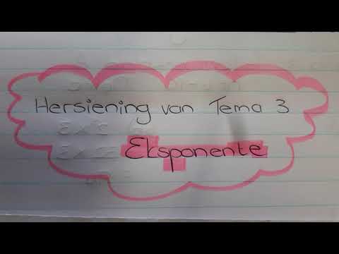 WISKUNDE GRAAD 8: 22 Junie 2020 - periode 8 (22088)