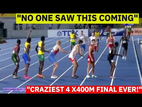 🔥OMG 😱 No One Saw This Coming! INSANE 4x400m Final— Zambia DESTROYS Jamaica for the First Time Ever