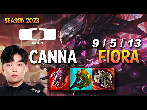DK Canna FIORA vs CAMILLE Top - KR Ranked