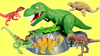 Dinosaur T-rex Dino Meal Game Rescue Jurassic World Minifigures Dinosaurs For Kids