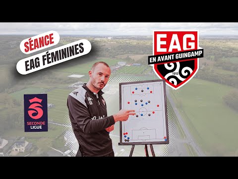 En Avant GUINGAMP / SÉNIORS FÉMININES / comment se DÉMARQUER et Créer le SURNOMBRE.