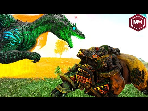 KAMPF GEGEN MEHRERE ETERNAL BOSSE? 😓 THERIZINO ENTWICKELT SICH! 😍 - ARK Devin Fo.40