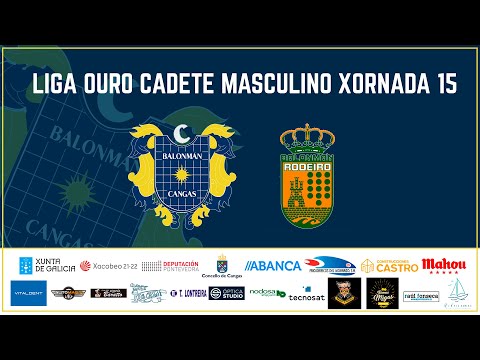 LIGA OURO CADETE MASCULINO X15. PIZZERÍA BARATTO LUCEROS - BM. RODEIRO COGAL
