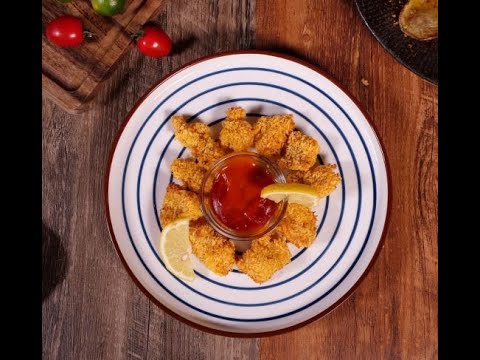HOW TO MAKE AIR FRYER POPCORN CHICKEN#crownful #popcornchicken #recipe #airfryer#cooking #foodie