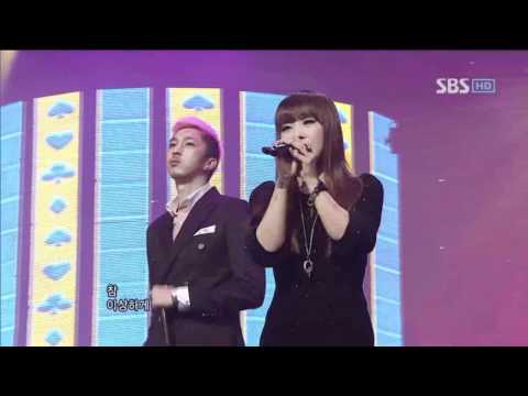 Untouchable - Living in the heart @ SBS Inkigayo 인기가요 100207