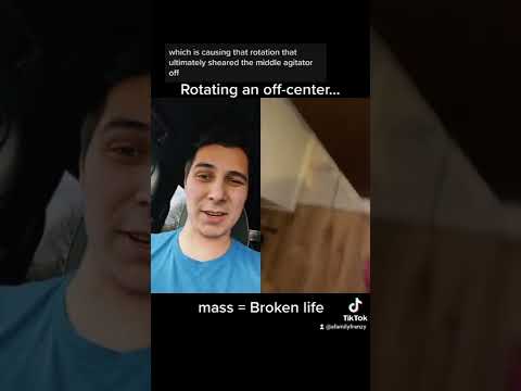 How to repair a Samsung Washer Broken Agitator