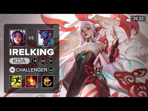Irelking Irelia vs Trundle Top - KR Challenger - Patch 26.02 Season 16