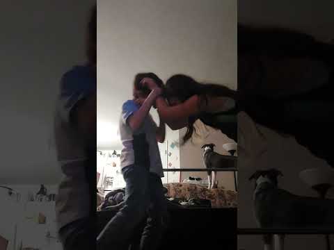 She kicked me in the balls