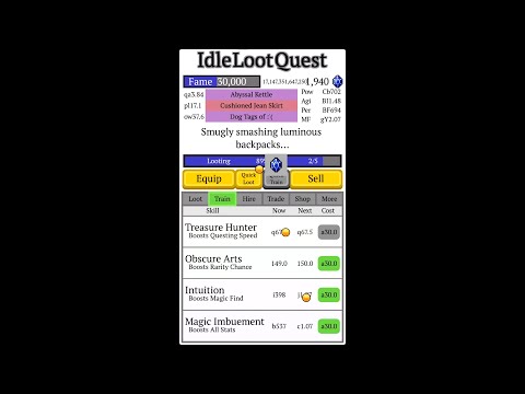 Magic Imbuement 30000 - Idle Loot Quest