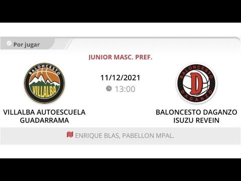 Junior masc C VILLALBA AUTOESCUELA GUADARRAMA - DAGANZO