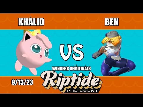 Riptide Prelocal - Winner Semifinals - Khalid (Jigglypuff) Vs. Ben (Sheik)