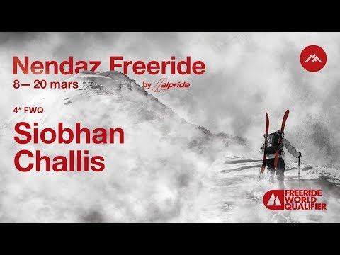 Nendaz Freeride 4* FWQ - Qualifications 2019 // Siobhan Challis