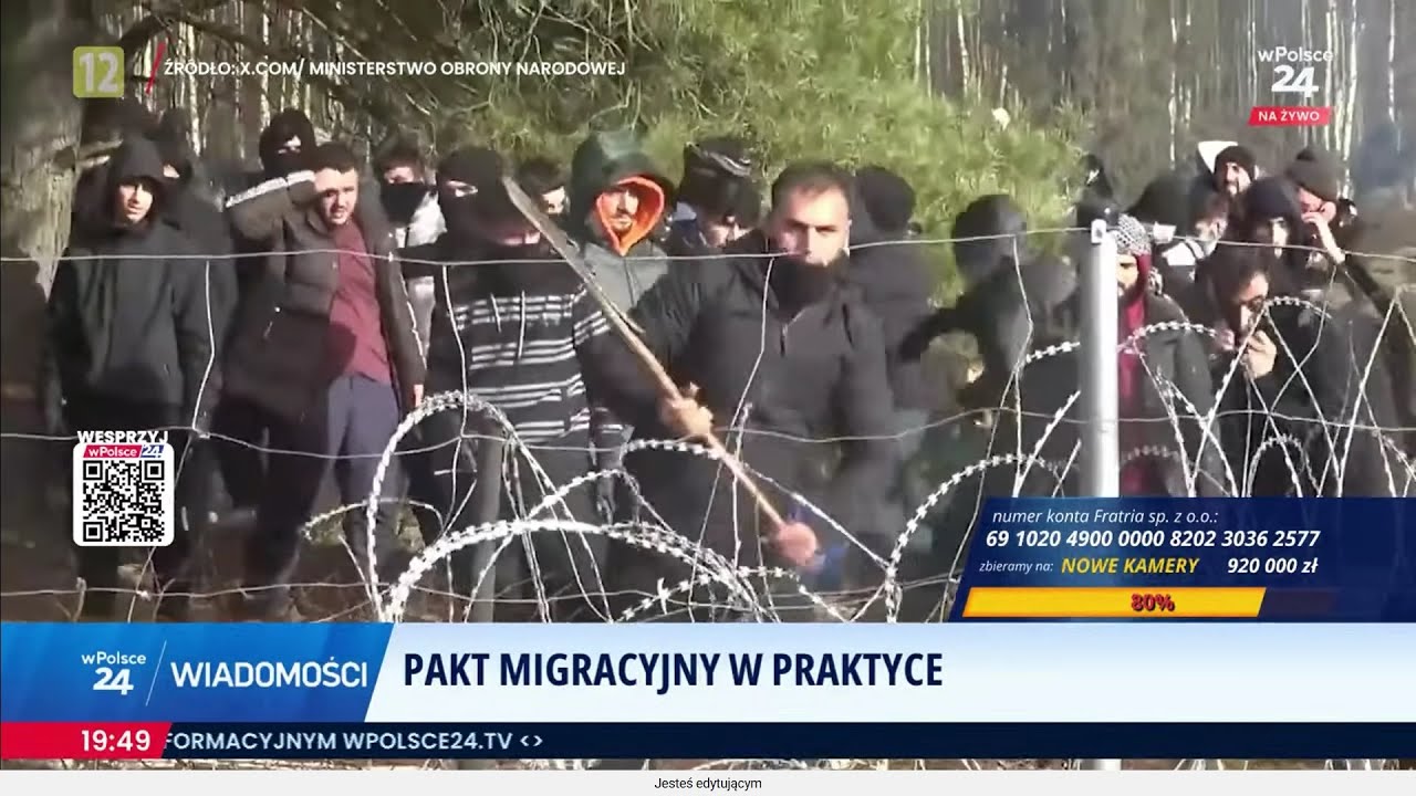 Armagedon na granicy, czyli pakt migracyjny w praktyce