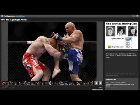 UFC 116:  Carwin Smashes Lesnar