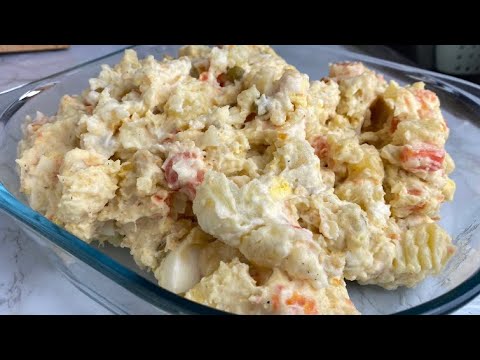 JAMAICAN HOMEMADE POTATO SALAD RECIPE / POTATO SALAD