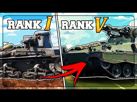 Evolving Tanks to TOP TIER (German Light Tank Edition) - War Thunder 'Sons of Attila' Update