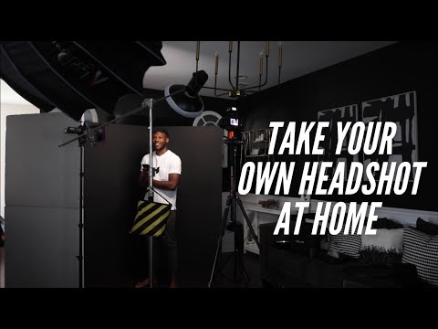 How to TAKE YOUR OWN HEADSHOT- behind the scenes | Equipment, lighting, settings for self- portraits