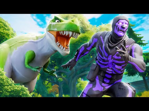 DINOSAURS in FORTNITE!!