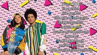 Bruno Mars- Finesse ft Cardi B (Lyrics)