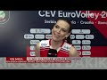 Kaptan Eda Erdem, Bronz Madalya Maç Sonu Röportajı. Türkiye - Hollanda Avrupa Şampiyonası