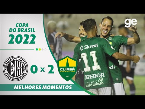 ASA 0 X 2 CUIABÁ | MELHORES MOMENTOS | 1ª FASE COPA DO BRASIL 2022 | ge.globo