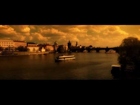 CHARLES BRIDGE AND OLD TOWN WATERFRONT SPRINGTIME SHORT TIME LAPSE