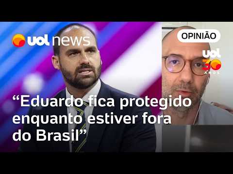 Green card de Eduardo Bolsonaro não confere algum tipo de imunidade, analisa Charleaux