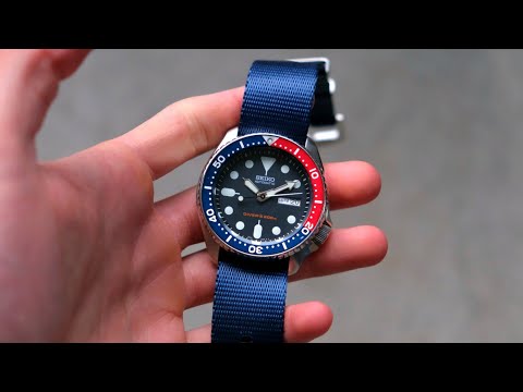 You're wearing your nato strap the WRONG way