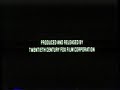 Die Hard 1989 VHS Closing