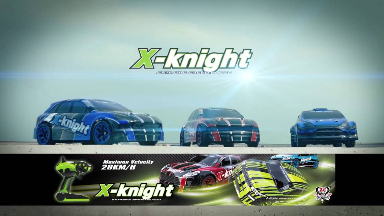 RC auto X-Knight 1:18 RTR 4WD, červená