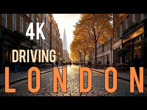 Central London Streets | Real-Time 4K Driving Experience