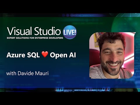 Visual Studio Live! @ Microsoft HQ 2024 – Davide Mauri