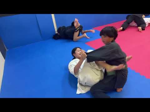 最強女子VS男子柔術スパーリング