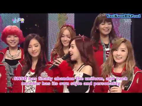 [ENG] 130106 Inkigayo SNSD Interview Cut