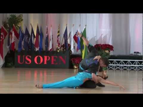 Luis Crespo and Jennifer Pasetes U.S. Open Swing Dance Championships Showcase Division 2012