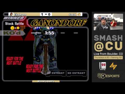 Smash @ CU #8: Eikelmann vs. Swid