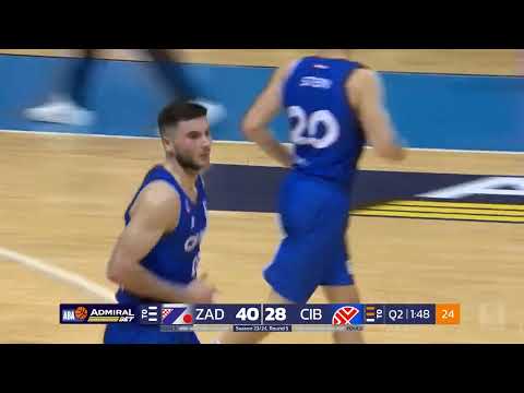 AdmiralBet ABA League 2023/24 highlights, Round 5: Zadar – Cibona (27.10.2023)