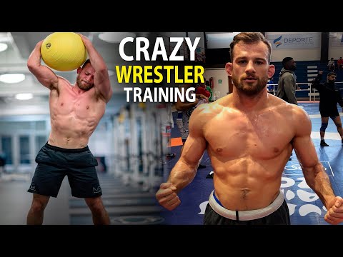 Crazy Wrestling Training of Most Powerful Wrestler David Taylor