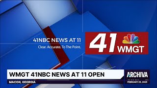 WMGT 41NBC News at 11 Open | February 25, 2025