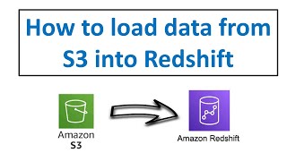 How to load S3 data to Redshift | Create Redshift table from CSV file in S3