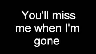 Simple Plan - When I&#39;m Gone (acoustic version - lyrics)