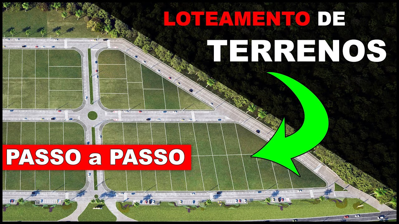 COMO FAZER um LOTEAMENTO RURAL ou URBANO de TERRENOS