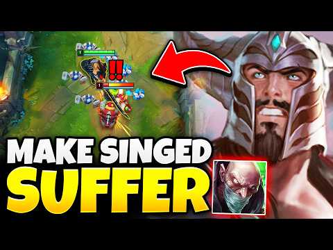 How to punish bad Singed players with Tryndamere (STOP THE LEVEL 1 PROXY)