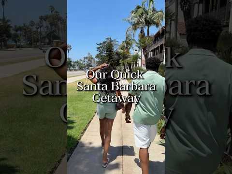 48 hours in Santa Barbara ☀️🌊🤍 We came into town for a beautiful wedding, but somehow managed to